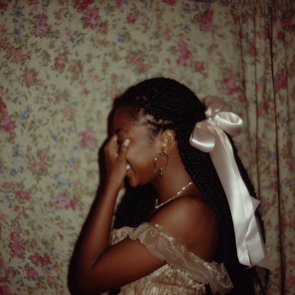 a silk pillowcase especially designed for black women with braids and natural hair.